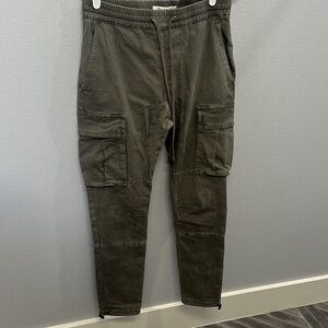 Men's Olive Cargo Pants